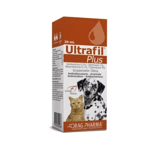 Ultrafil Plus Suspensión Ótica x 20 ml