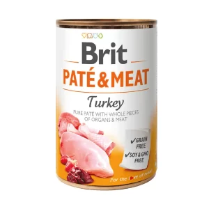 Lata Brit Care Pate & Meat Turkey 400 Gr