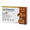 Simparica 3 comprimidos 5 Kg. a 10 Kg.