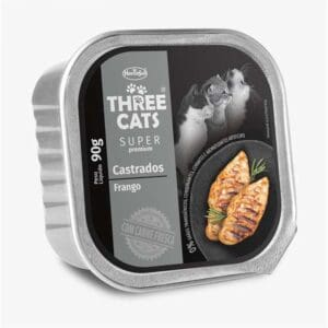 Biofresh Paté Three Cats SP Castrados Pollo 90 Grs