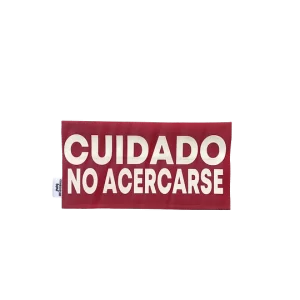 Señalética para perros; tagtalk CUIDADO NO ACERCARSE