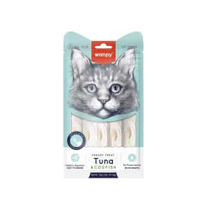 Wanpy Creamy Treat Tuna-Codfish