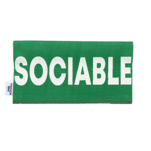 Señalética para perros; tagtalk SOCIABLE