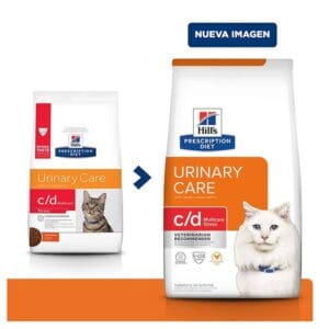 HILLS C/D STRESS FELINO - CUIDADO URINARIO 1.8KG