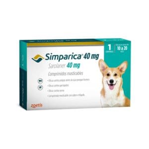 Simparica 1 comprimido 10 Kg. a 20 Kg