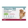 Simparica Trio 1 comprimido  20 Kg. a 40 Kg.