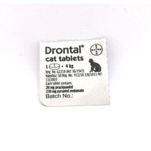 Antiparasitario DRONTAL Gatos unidad