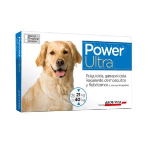 Pipeta Power Ultra para Perros – 21 Kg a 40 Kg