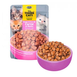 Three Cats Sachet Original Gatitos Carne 85 gramos