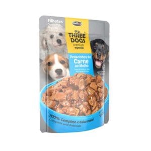Sachet Three Dogs para Cachorros 100 gr