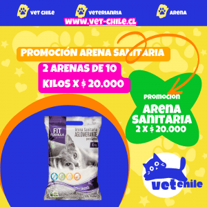 PROMOCION ARENA FIT FORMULA LAVANDA 20 KILOS AGLUTINANTE
