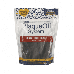 PRODEN PLAQUEOFF® HUESOS SABOR BACON 482 GRAMOS