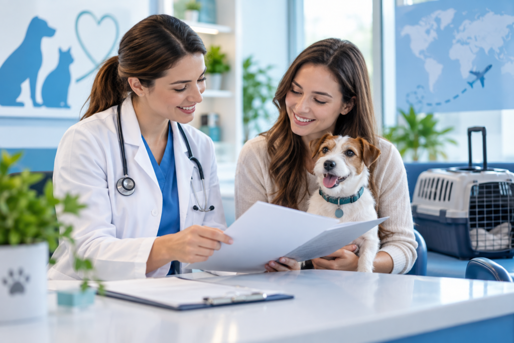 Implantación de microchip en mascota
