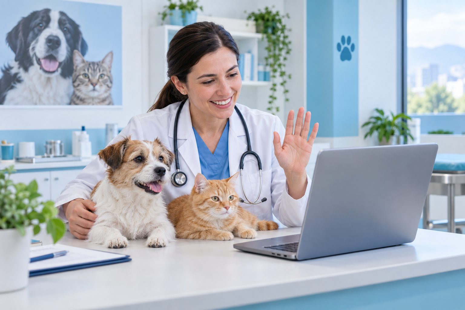 Teleconsulta veterinaria para perros y gatos