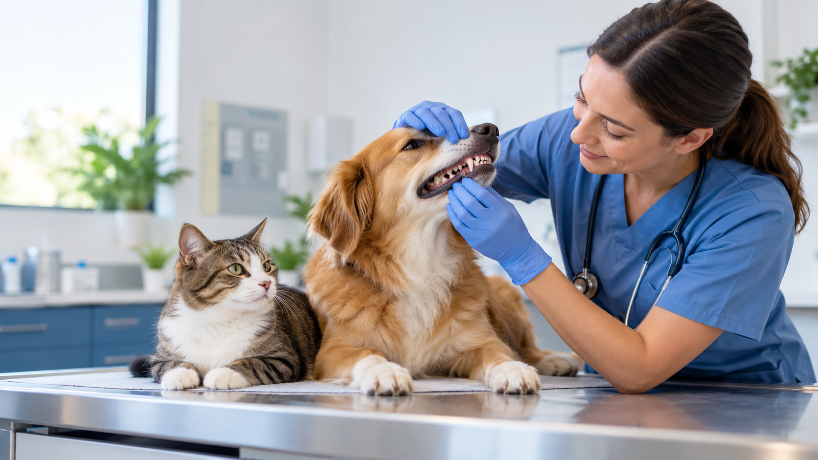 Consulta odontológica veterinaria para perros y gatos en La Cisterna