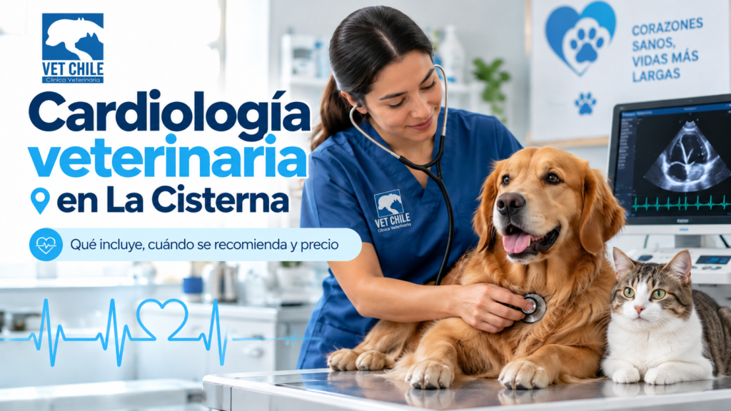 Cardiología veterinaria para perros y gatos en Vet Chile La Cisterna