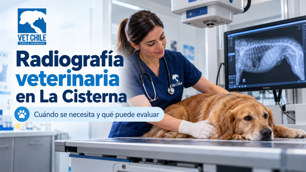 Radiografía veterinaria para perros y gatos en Vet Chile La Cisterna
