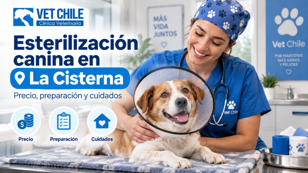 Esterilización canina en Vet Chile La Cisterna