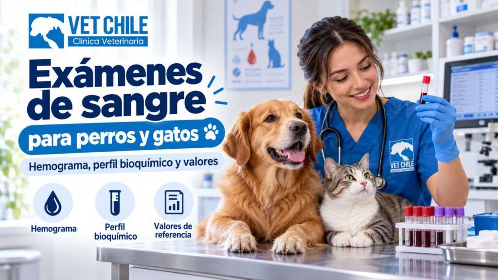 Exámenes de sangre para perros y gatos en Vet Chile La Cisterna